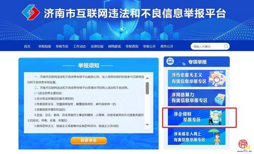 濟南 泉城舉報e起行共護網絡空間 正式上線 網民和企業有了網上侵權舉報專屬渠道